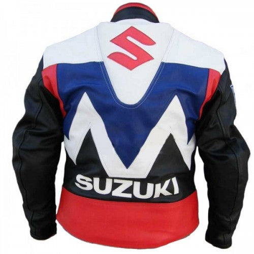 Suzuki Motul Motorcycle Leather Racing Jacket | SPEEDYSTAR