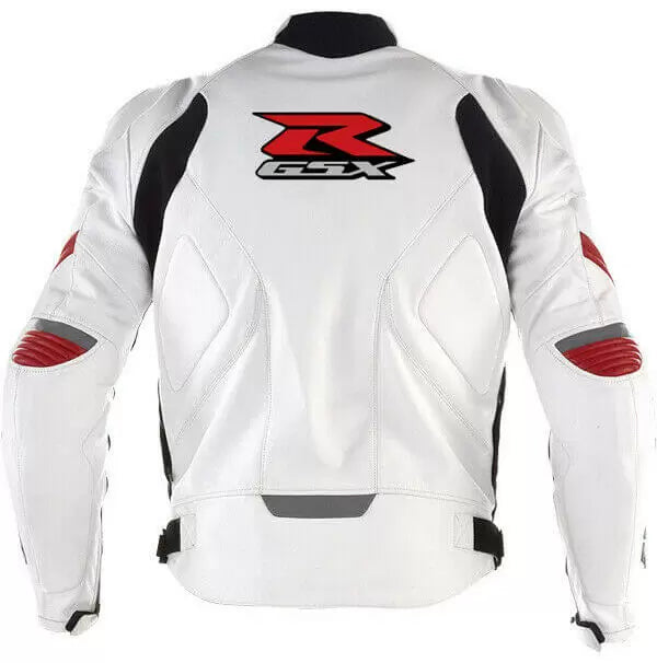 White 2025 motorcycle armor