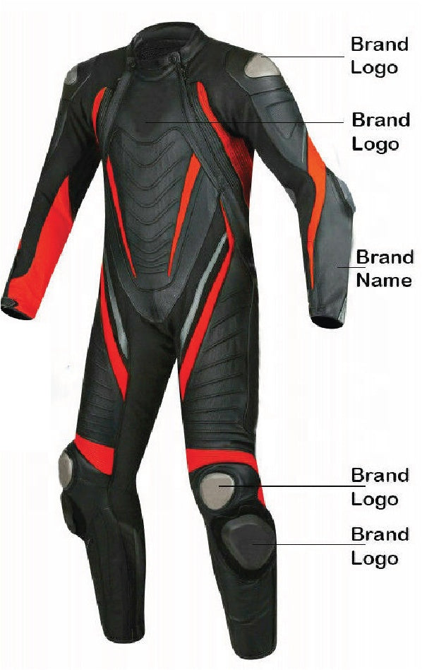 Motor top Cycle Leather Racing Suit by Sedice