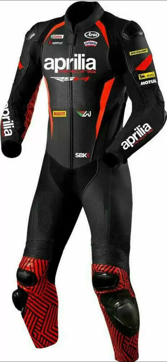 Aprilia Men Motorcycle Leather Racing Suit SPEEDYSTAR Xxxxl