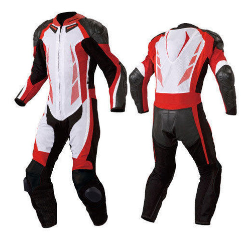 NEW SS065 MEN MOTORCYCLE LEATHER RACING SUIT CE RATED