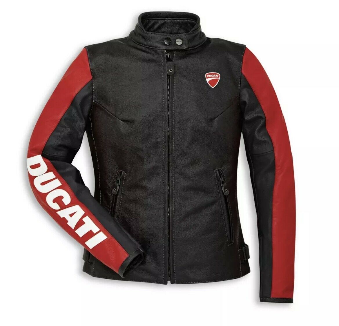 Ducati Corse Motorcycle Leather Racing Jacket | SPEEDYSTAR 3XL / Yes. Add to Order(+$20)