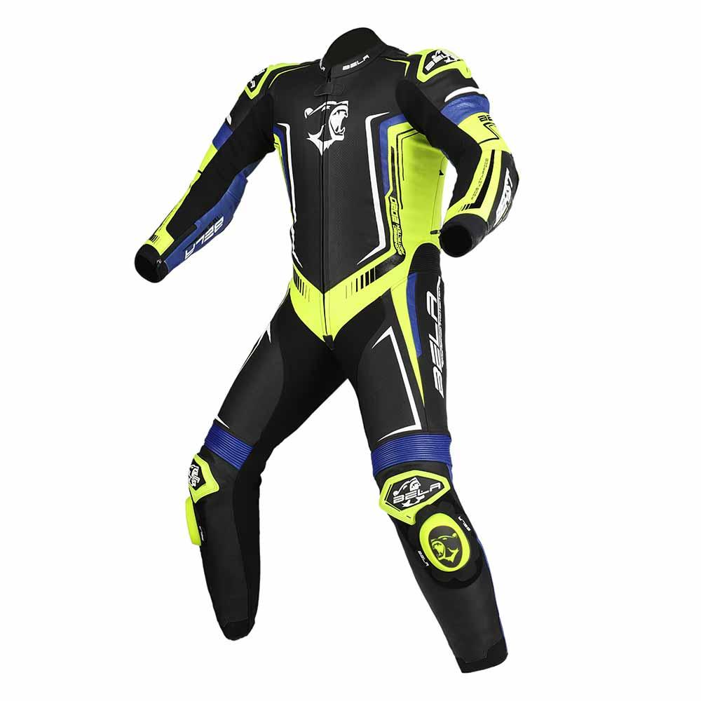 Bela Beast Men Motorcycle Racing 1 PC Black Leather Suit