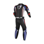 Bela Beast Men Motorcycle Racing 2 PC Black Leather Suit