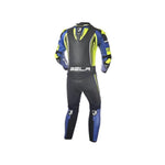 Bela Beast Men Motorcycle Racing 2 PC Black Leather Suit