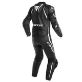 Laguna Seca Men Motorcycle Racing 2 PC Black Leather Suit