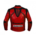 NEW MOTORCYCLE RED KA LEATHER RACING JACKET CE APPROVED PROTECTION