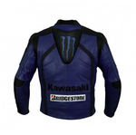NEW MOTORCYCLE BLUE KA LEATHER RACING JACKET CE APPROVED PROTECTION