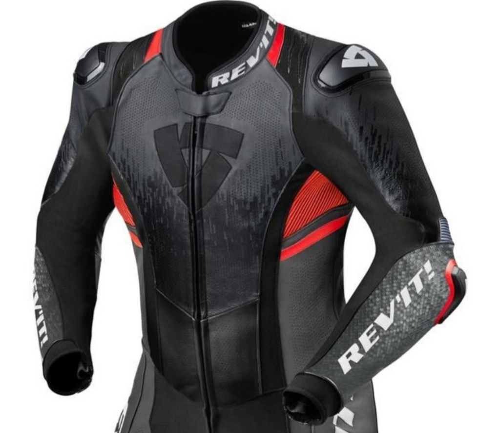 Customaized Riding Jacket REVIT RED RIDING LEATHER RACING JACKET SIZE CUSTOM | SPEEDYSTAR ...