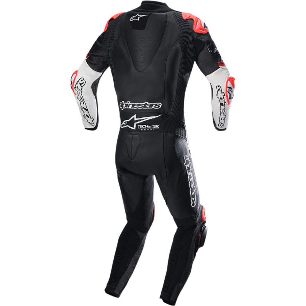 Alpinestars GP Tech V4 Motorcycle Black White Leather Racing Suit