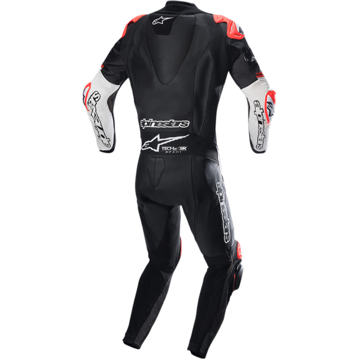 Alpinestars GP Tech V4 Motorcycle Black White Leather Racing Suit
