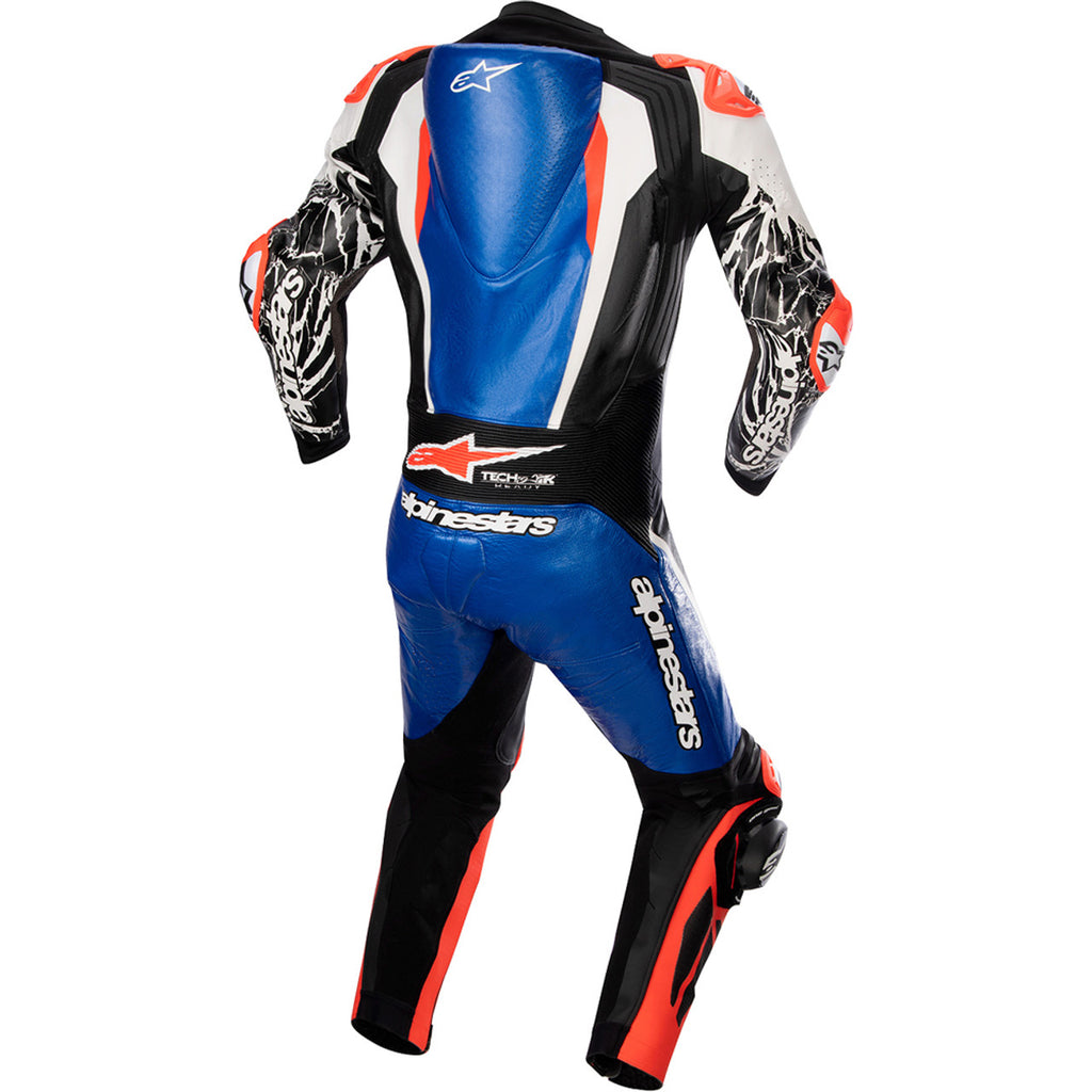 Alpinestars Racing Absolute V2 Blue Leather Race Suit