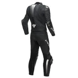 Laguna Seca Men Motorcycle Racing 2 PC Black Leather Suit