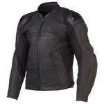 DAINESE PERFORATED MOTORCYCLE  BLACK LEATHER RACING JACKET