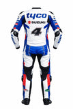 SUZUKI TYCO MOTORCYCLE LEATHER RACING SUIT