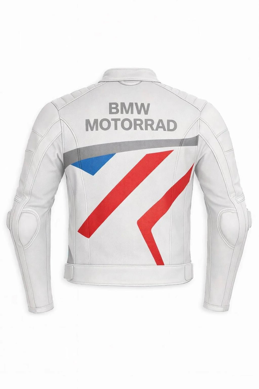 BMW MOTORRAD MOTORCYCLE WHITE LEATHER RACING JACKET