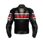YAMAHA RED MOTORCYCLE LEATHER RACING JACKET