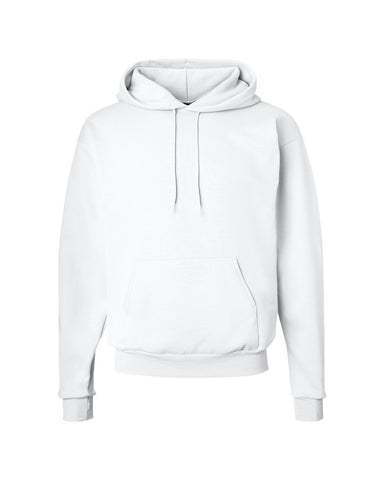Speedy New Full White Hooded Sweatshirt with 2 Outside Pockets Custom Design