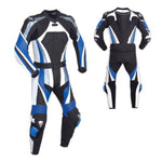 men motorcycle blue suit speedystar