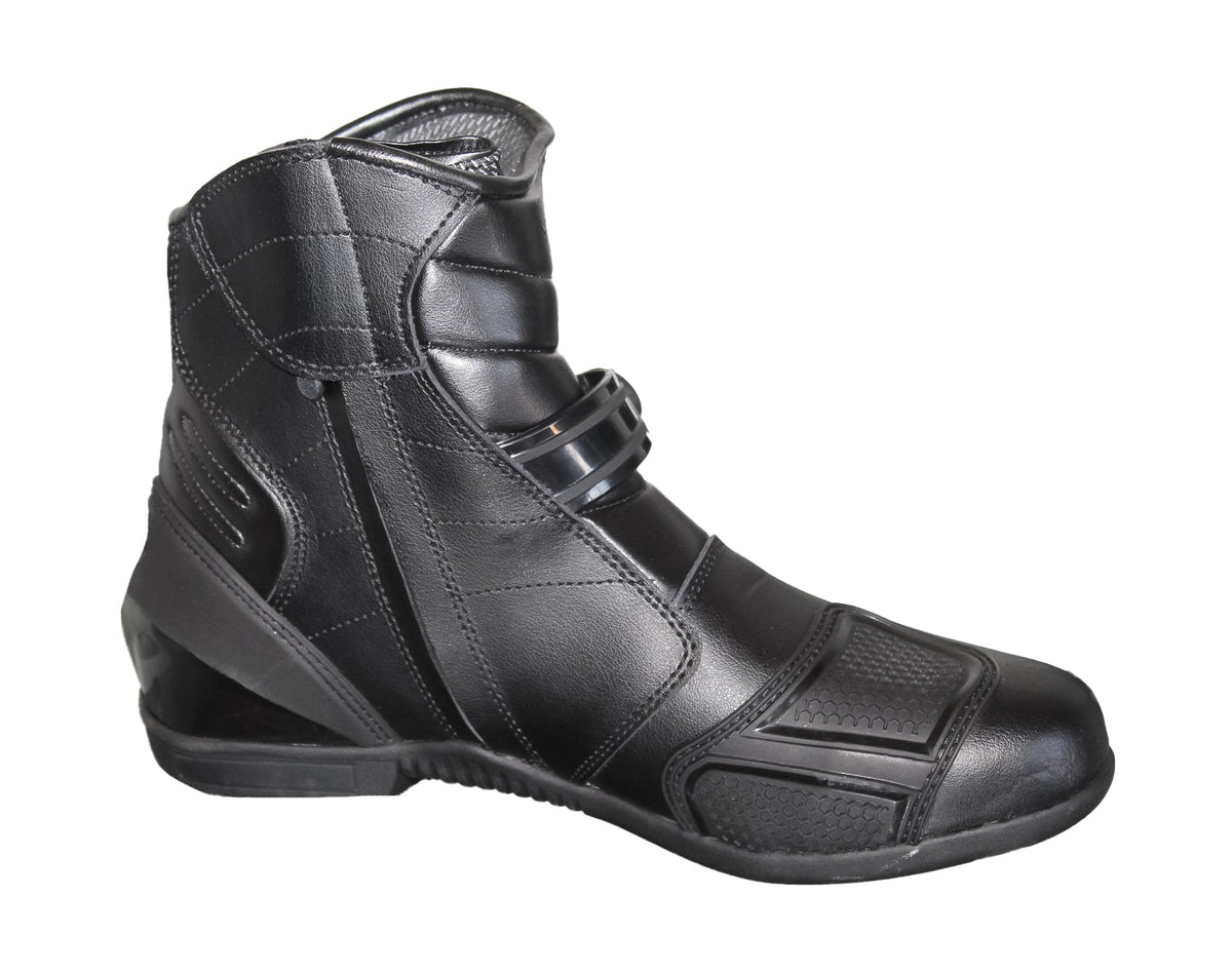 Motorcycle RSS1-T New Riding Black Vented Shoes/Boots