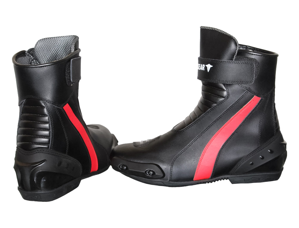 Motorcycle New Riding SS6015 Red CE Rated Shoes/Boots