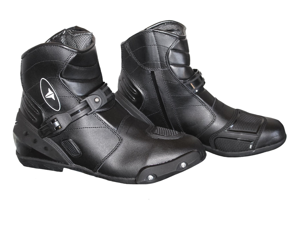 Motorcycle RSS1-T New Riding Black Vented Shoes/Boots