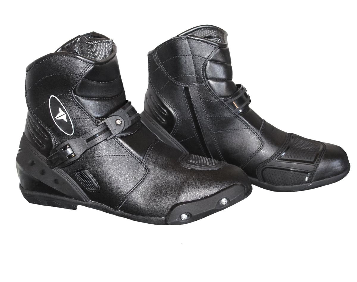 Motorcycle RSS1-T New Riding Black Vented Shoes/Boots