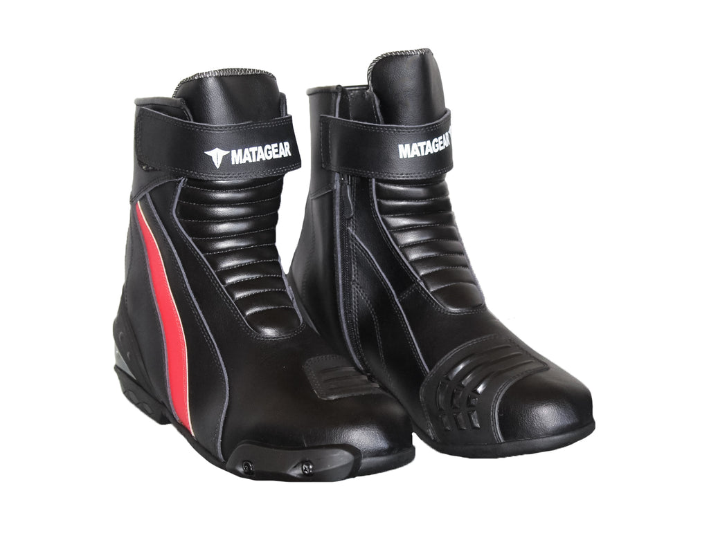 Motorcycle New Riding SS6015 Red CE Rated Shoes/Boots