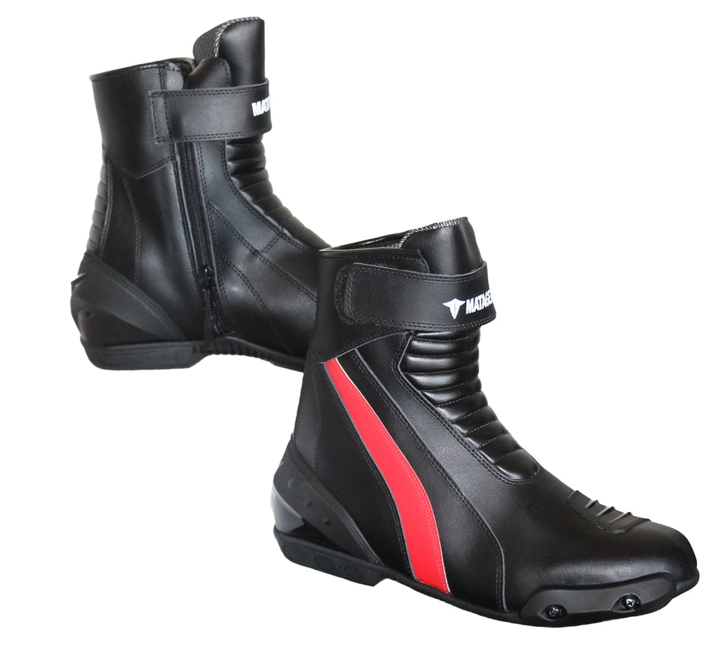Motorcycle New Riding SS6015 Red CE Rated Shoes/Boots