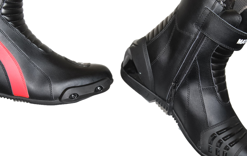Motorcycle New Riding SS6015 Red CE Rated Shoes/Boots