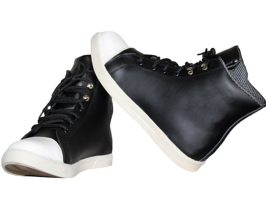 Motorcycle Casual Sneaker Riding Boots Shoes All Sizes