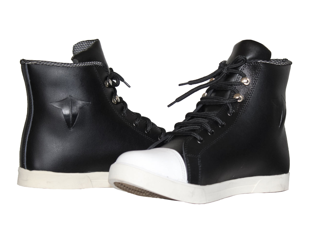 Motorcycle Casual Sneaker Riding Boots Shoes All Sizes