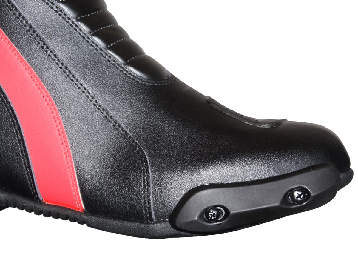 Motorcycle New Riding SS6015 Red CE Rated Shoes/Boots