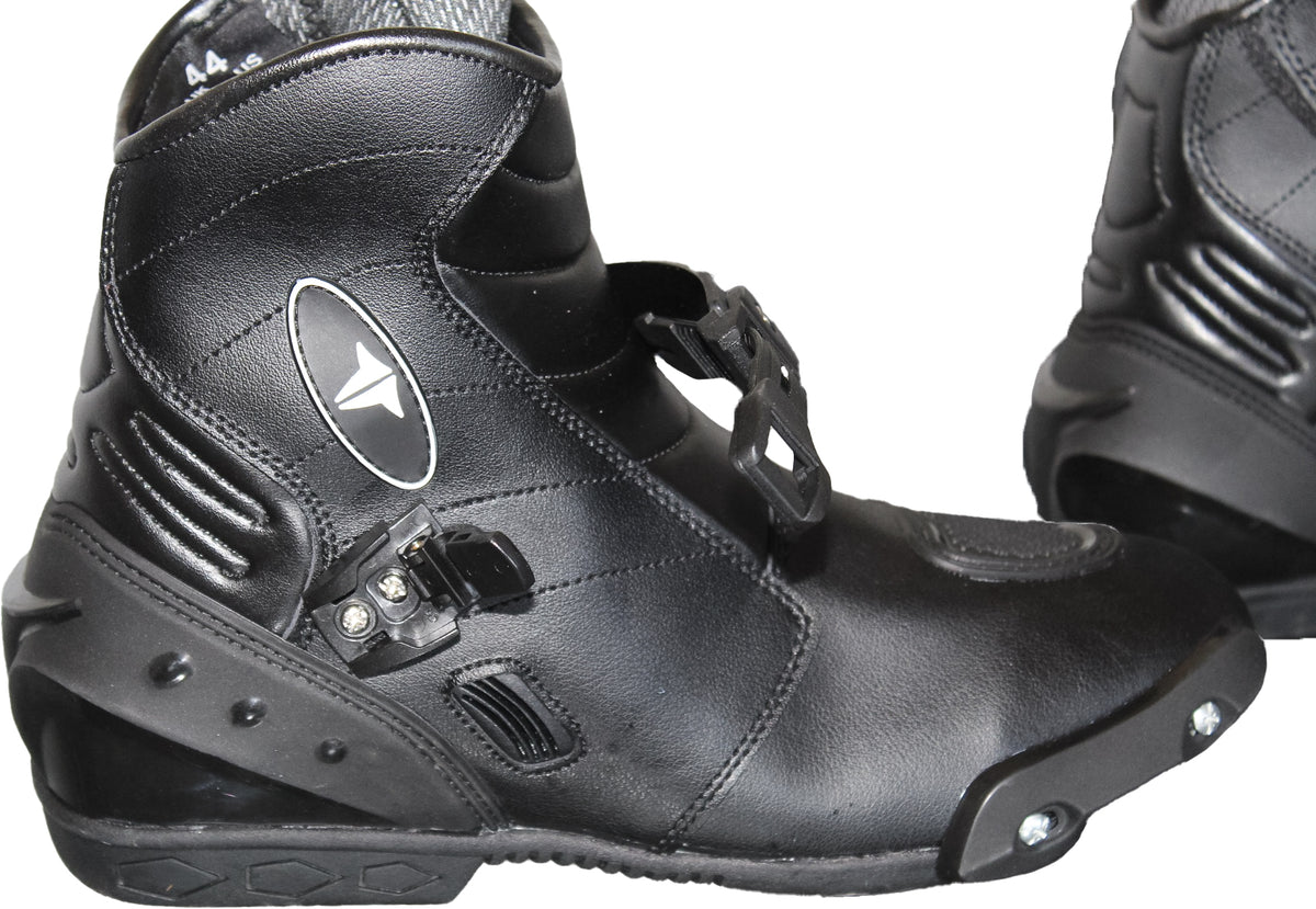 Motorcycle RSS1-T New Riding Black Vented Shoes/Boots