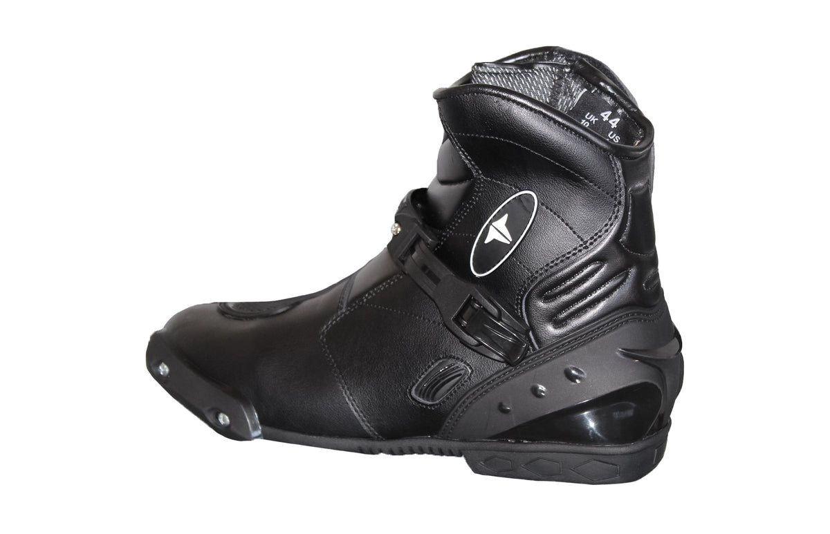 Motorcycle RSS1-T New Riding Black Vented Shoes/Boots