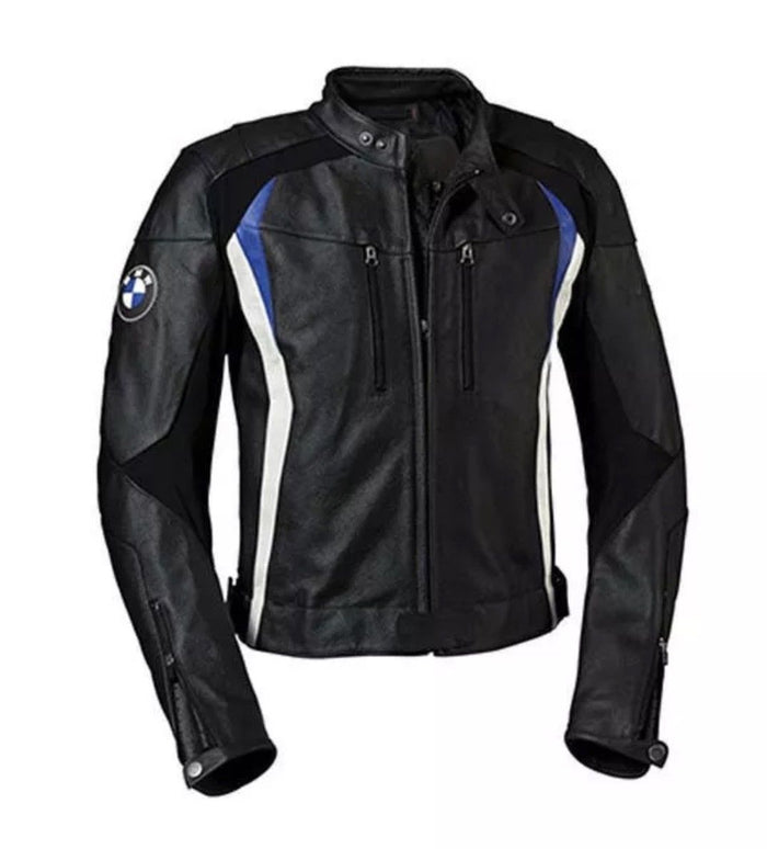 BMW BLACK LEATHER RACING JACKET