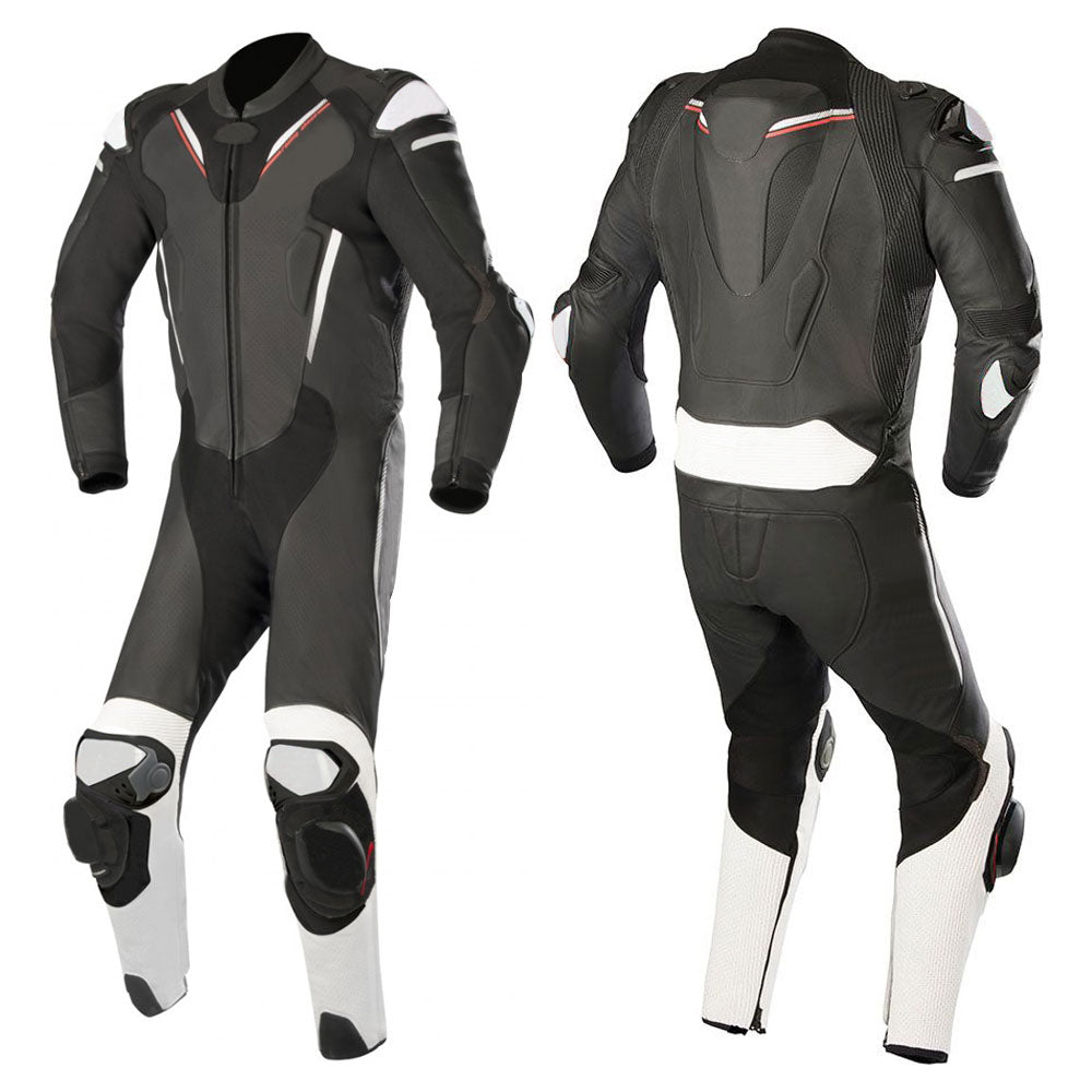 MEN YARK MOTORCYCLE LEATHER RACING  SUIT