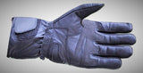 Motorcycle Black Scotchlite Touch Screen Campatible Gloves