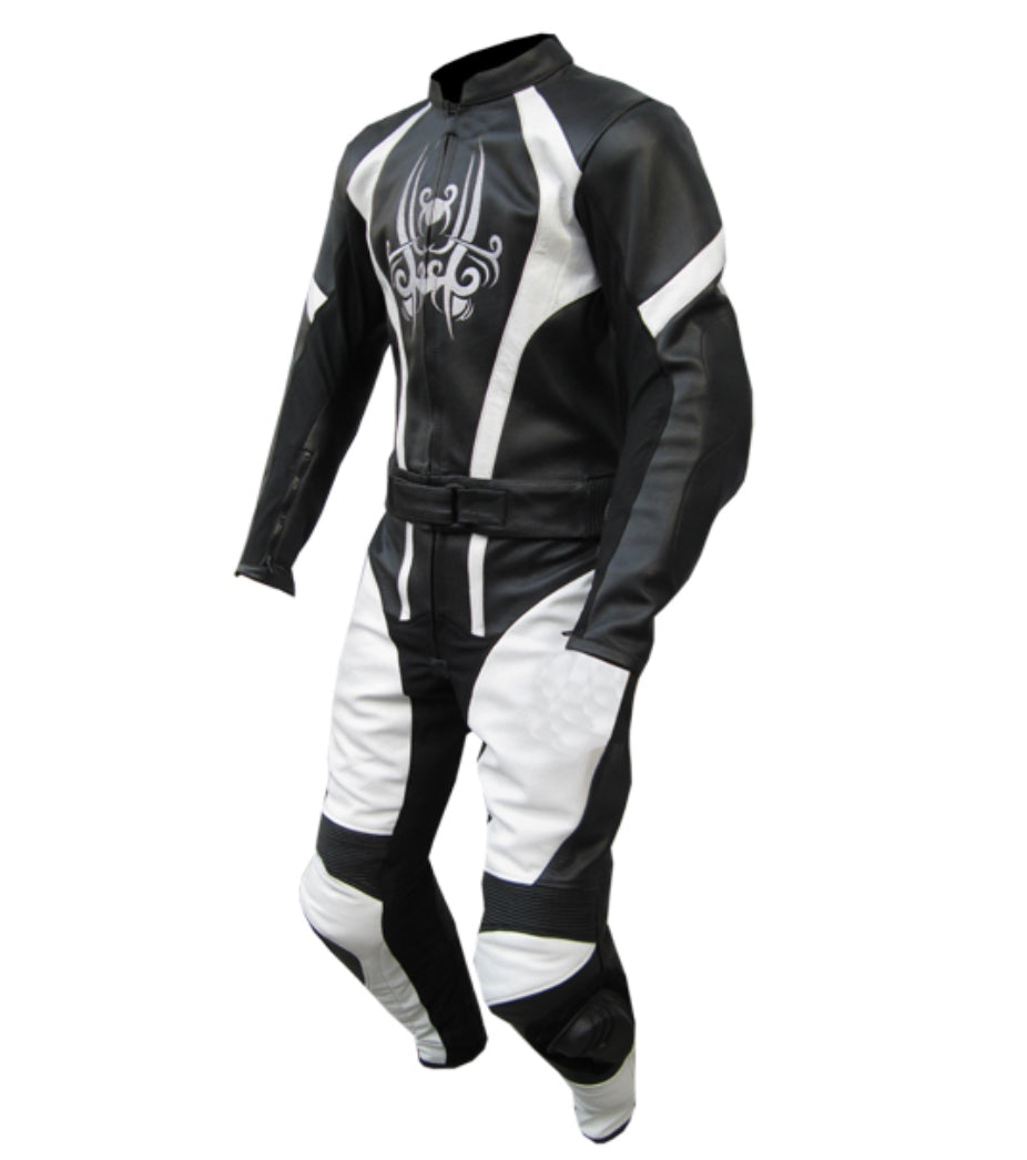 MOTORCYCLE SPIDER MAN LEATHER RACING SUIT