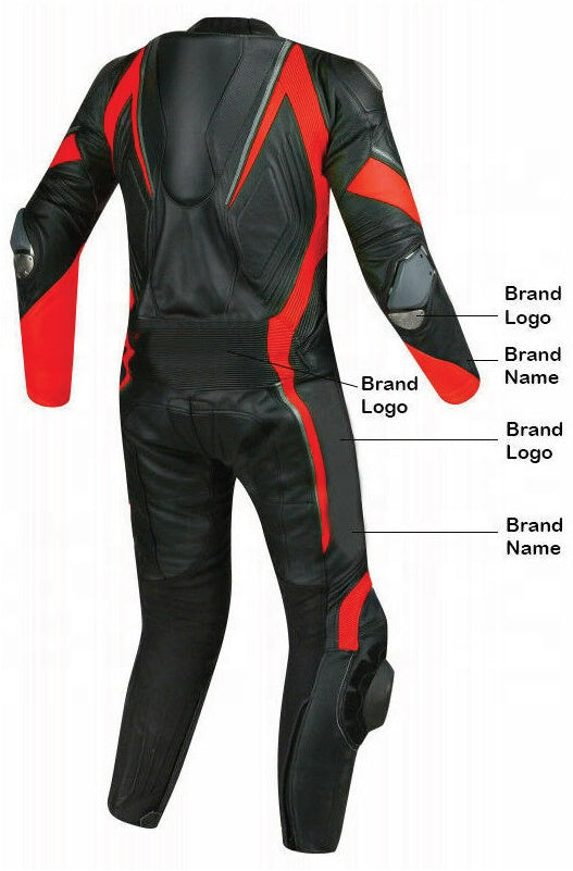 CUSTOM MEN MOTORCYCLE LEATHER RACING SUIT
