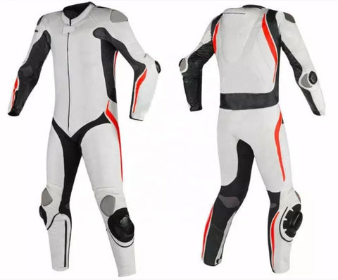 SS348 MEN  MOTORCYCLE LEATHER RACING  SUIT