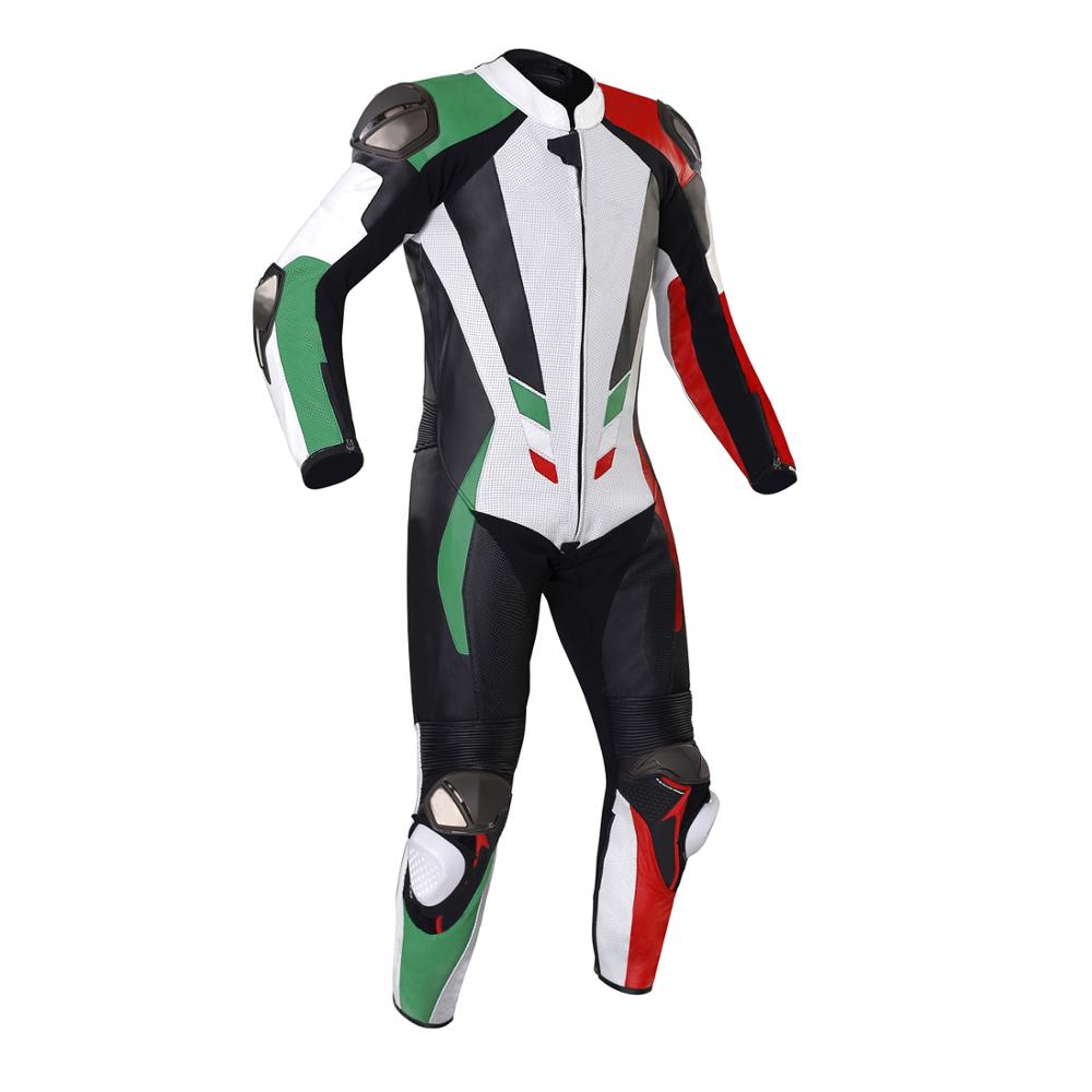 SS798 MEN MOTORCYCLE LEATHER RACING SUIT