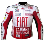 YAMAHA PETRONAS RED MOTORCYCLE LEATHER RACING JACKET