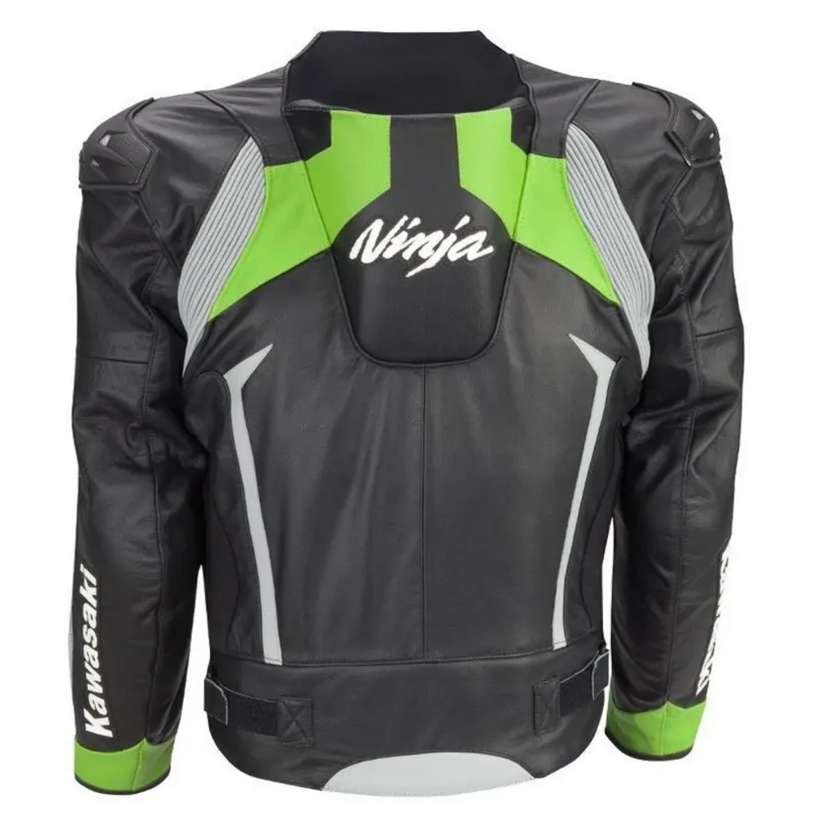 MEN NINJA MOTORCYCLE BIKER LEATHER RACING JACKET
