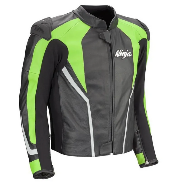 Kawasaki Motorcycle Ninja Leather Racing Jacket | SPEEDYSTAR Kawasaki Motorcycle Ninja Leather Racing Jacket | SPEEDYSTAR