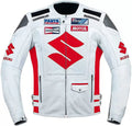 SUZUKI RED LEATHER RACING JACKET