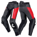 MEN MOTORCYCLE BLACK AND RED  CE ARMOR PANTS