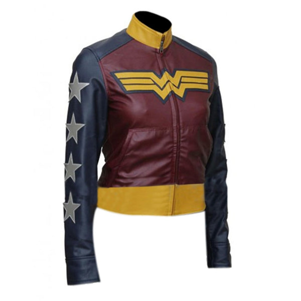 Gal Gadot Wonder Women Leather Jacket