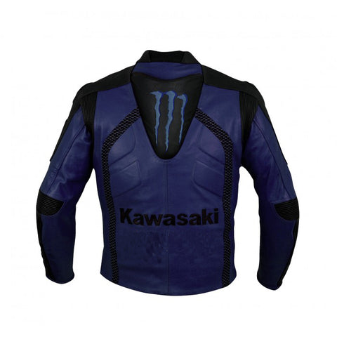 kawasaki motorcycle gear Kawasaki Motorcycle Leather Racing Jacket