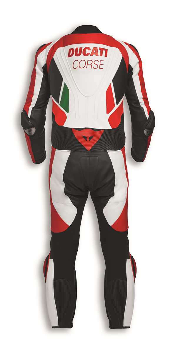 DUCATI MOTO LEATHER CE RATED RACING SUIT SIZE US MEDIUM/LARGE CLEARANCE SALE